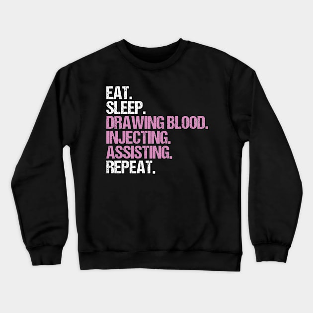 Medical Assistant Healthcare Assistant Crewneck Sweatshirt by Krautshirts